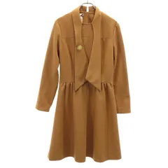 Leo Danal 70s ヴィンテージ ワンピース キャメル レディース 古着