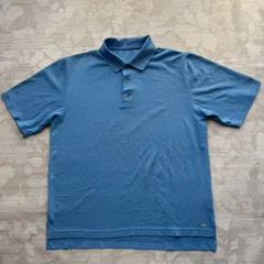 Champion チャンピオン 半袖 ポロシャツ ブルー Mサイズ 速乾 DUO DRY