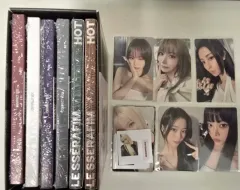 LE SSERAFIM（ルセラフィム・ルセラ） HOT コンパクト アルバム＋先行予約 プレオーダー 特典＋ショーケース 応募 トレカ