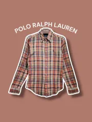 S ／ POLO RALPH LAUREN(ポロラルフローレン) チェック 長袖 シャツ 0407