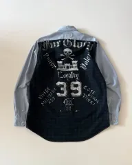 ポロ Ralph Lauren(ラルフローレン) スカル クロスボーン オックスフォード シャツ L （ 100 ）