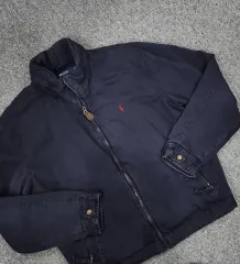 ヴィンテージ ポロ ラルフローレン コットン スイングトップ 裏地 キルティング ジャケット L