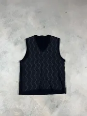 ノーブランド ベスト ニット セーター