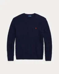 (未開封) POLO RALPH LAUREN ポロラルフローレン ウール カシミア ケーブル セーター ニット M サイズ 出品