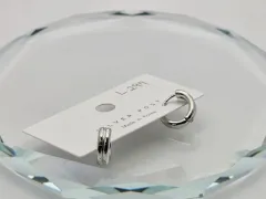 ワンタッチ シルバー リング イヤリング L299
