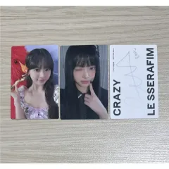 LE SSERAFIM(ルセラフィム・ルセラ) Hot Sauce Crazy Ver. 日本 プライベートクラス (ウンチェ) アルバムリリース+アルポ 出品