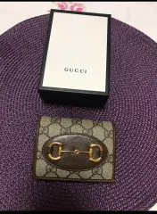 GUCCI(グッチ) ホースビット 二つ折り財布