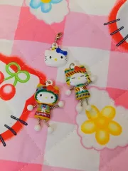サンリオ レトロ クラシック hello kitty(ハローキティ) インディアン hello kitty(ハローキティ) 王冠 hello kitty(ハローキティ) お守り キーホルダー チャーム