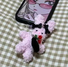 うさぎキーホルダー(ぬいぐるみ)