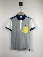 LACOSTE(ラコステ) メンズ カラーブロック ポケット ピケTシャツ 95