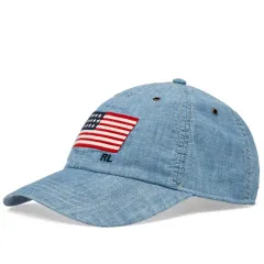 ポロ ラルフローレン 星条旗 アイコニック デニム ベースボールキャップ