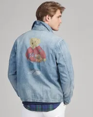 ポロ ラルフローレン ベア デニム ウィンドブレーカー