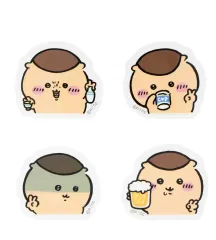 ちいかわマーケット - くりまんじゅう プチ ステッカー セット