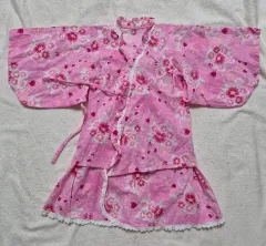 フラワーバグ 浴衣 ワンピース セット キッズ 120