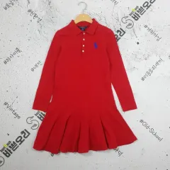 ポロ Ralph Lauren(ラルフローレン) RALPH LAUREN PK ワンピース 赤 2100051