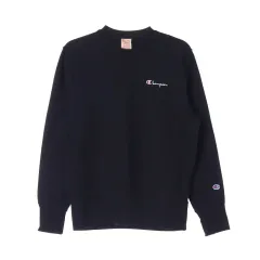M Champion(チャンピオン) 刺繡 ロゴ 黒 裏起毛 パーカー スウェットシャツ