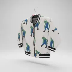 レミ떼ドゥドゥ キッズS リバーシブル ジップアップ アウター