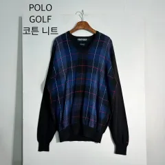 POLO RALPH LAUREN(ポロラルフローレン) ゴルフ コットン Vネック ニット