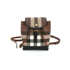 Burberry(バーバリー) キャンバス チェック マイクロ リュック リュックサック （ 80584691 ）