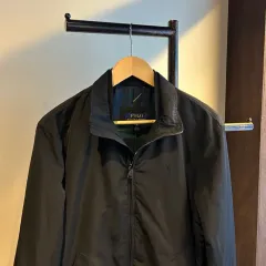 13323 - ポロラルフローレン ブラック ポリ ジャケット