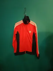 アディダス メンズ ヨーロッパ オールドスクール ファイヤーバード ジャージ トラックジャージ ジップアップ