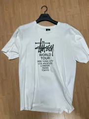 STUSSY(ステューシー) ワールドツアー Tシャツ L