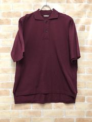STUSSY Cable Mesh Ss Polo バーガンディ S - メルカリ