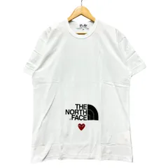 PLAY COMME DES GARCONS プレイコムデギャルソン × The North Face Tシャツ ホワイト サイズXXL 正規品 / 54243