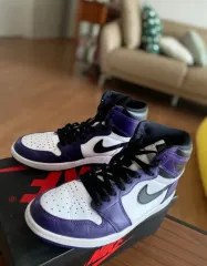 NIKE(ナイキ) ジョーダン 1 レトロ ハイ OG コートパープル 2020