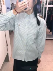 (size14) POLO ポロラルフローレン ストライプ シャツ