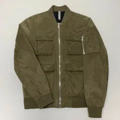 ZARA ZARA(ザラ) スエード キルティング ブルゾンジャケット （ L ）