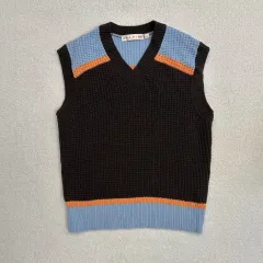 Marni(マルニ) X UNIQLO(ユニクロ) ポップコーンニット Vネック ベスト
