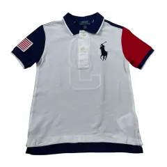 ( BY161 ) 4T ポロ Ralph Lauren(ラルフローレン) キッズ ビックポニー カラー Tシャツ