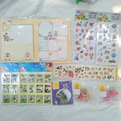 ディズニー ステッカー メモ帳 クリップ 9種 まとめ ダイアリーデコ用品販売 チップアンドデール くまのプーさん アナと雪の女王