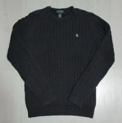 Ralph Lauren(ラルフローレン) 綿 ニット ケーブル編み ラウンド 長袖シャツ レディース S ( 44 55 )