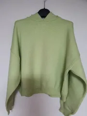 (新製品) ザラ フード付きニット L