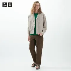 UNIQLO(ユニクロ) u レギュラーフィットジーンズ ダークブラウン 29