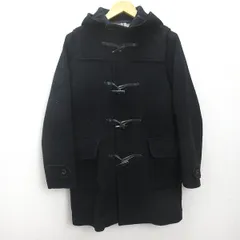 K■ビームス/BMING by BEAMS ウールダッフルコート【S】紺/MENS■11【中古】のサムネイル