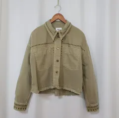 ZARA(ザラ) ステッチ デニムジャケット M