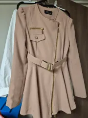 ベルト ベルト付き フレア ジャケット