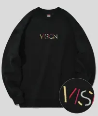 新規) VISION STREET WEAR(ビジョンストリートウェア) パーカー VSW Splash Crewneck 黒