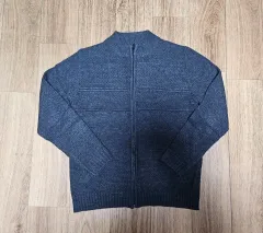 ニット セーター ジップアップ