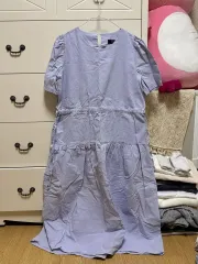 夏 半袖 ロング丈ワンピース マタニティ服