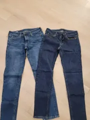 無地 スキニー デニム