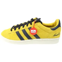 adidas (アディダス) ×BRUCE LEE JABBAR LOW GAME OF DEATH ブルースリー ジャバー 死亡遊戯 ローカットスニーカー イエロー/ブラック US9.5/27.5cm JR1597