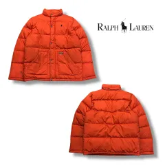 ポロラルフローレン 刺繍 ロゴ ダウン