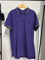 アメリカンイーグル 紫 メンズ カラーTシャツ