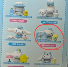 シナモロール フィギュア テレビを見る シナモロール サンリオ リーメント ガチャ フィギュア 小物