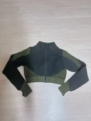 クロップド ジップアップ レギンス セット