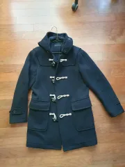 UNIQLO U トグルボタン ダッフルコート ネイビー S